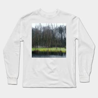 little pond with trees Long Sleeve T-Shirt